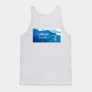 Shark Underwater with Shark Tooth Tank Top